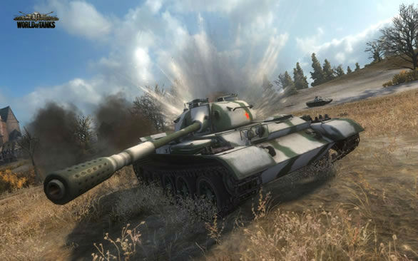 World of Tanks, le jeu de simulation de chars en ligne.