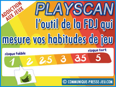 Playscan, l'outil de la FDJ pour prévenir l'addiction aux jeux.