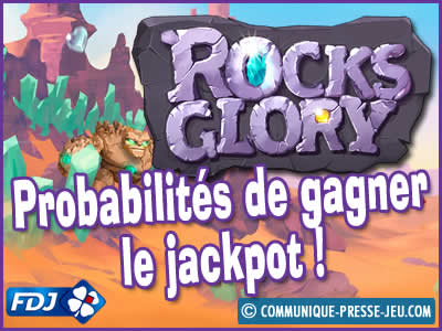 Jeu de grattage Rocks Glory de la FDJ, les probabilités de gagner.