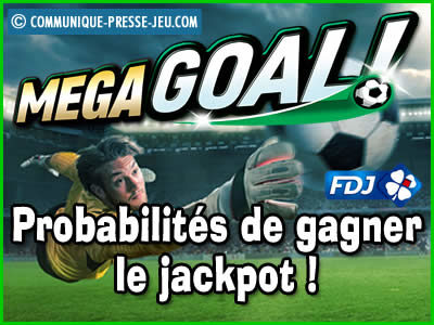 Jeu de grattage Méga Goal de la FDJ, les probabilités de gagner !