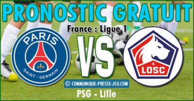 Pronostic PSG - Lille (LOSC) - Ligue 1 France - Match du 03 avril 2021.