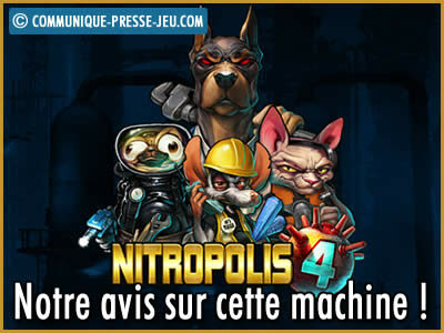 Machine à sous Nitropolis 4 de ELK Studios - Avis sur cette slot !